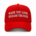 Made You Look, Release The Files — Embroidered Hat